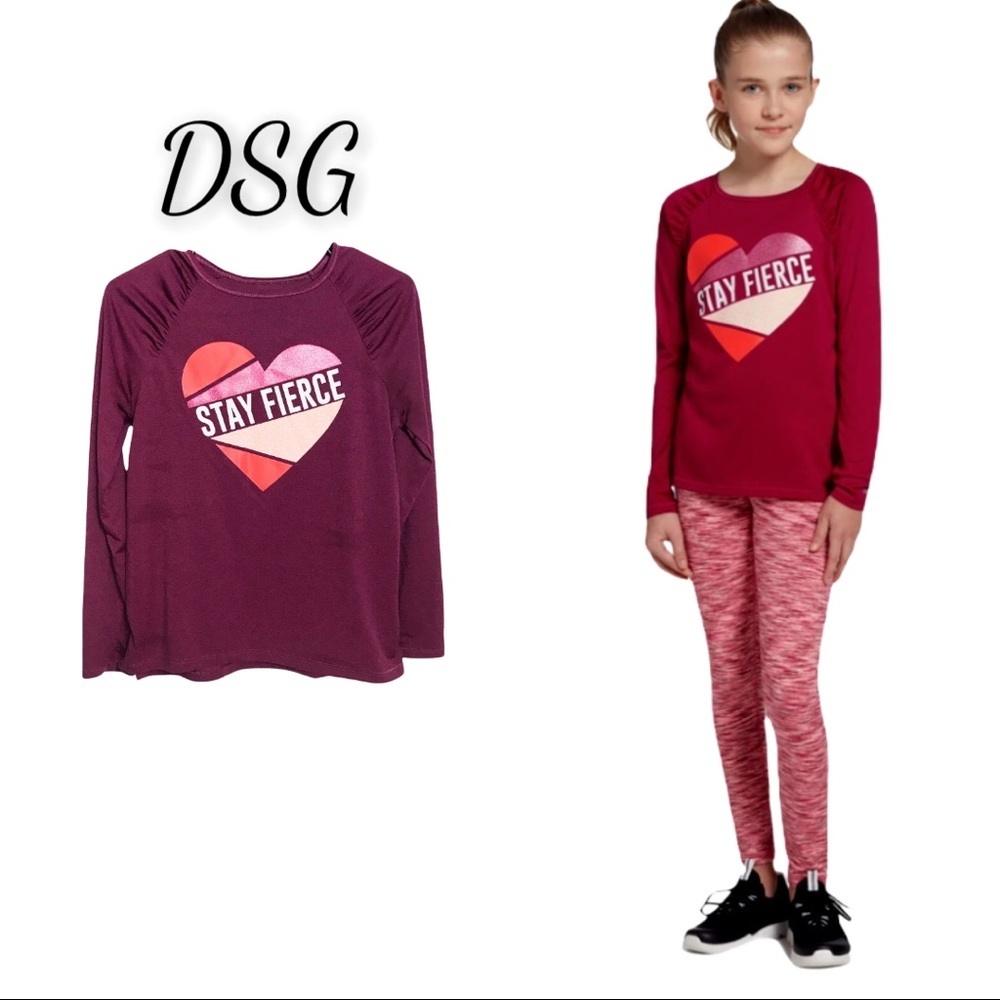 DSG Performance Long Sleeve Shirt - Raspberry